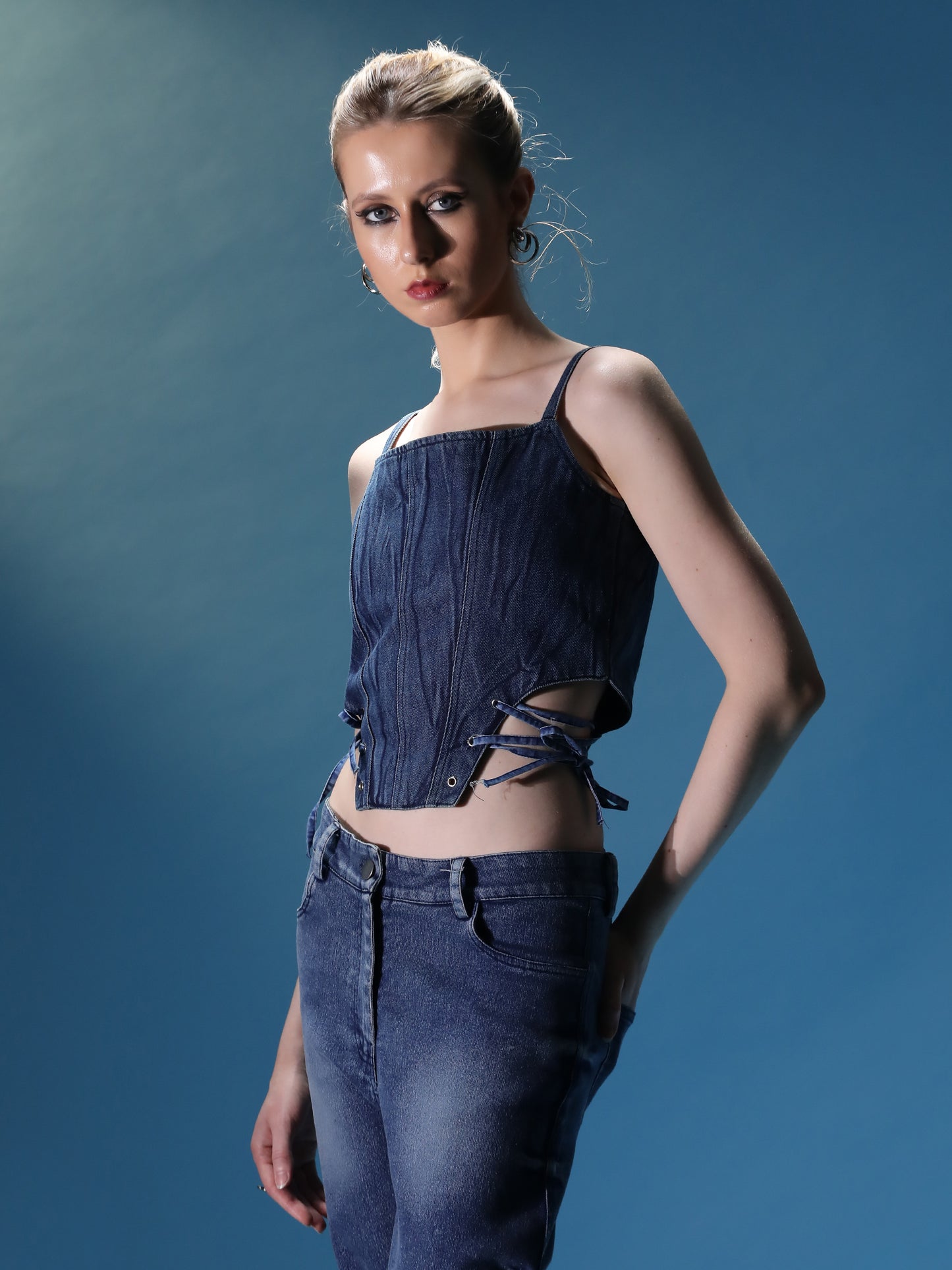 Waisted Blue Corset